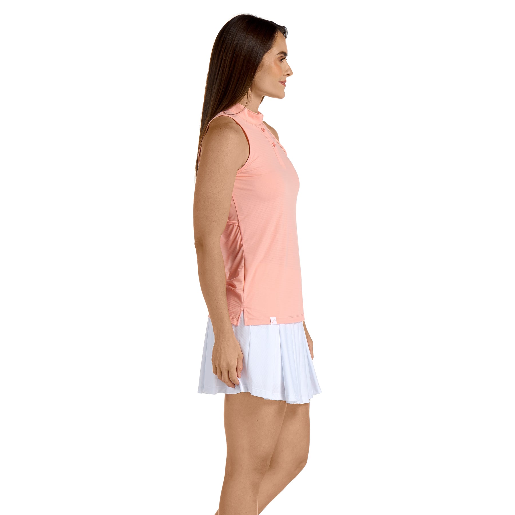 Esmeralda Peach Flower Top - FINAL SALE