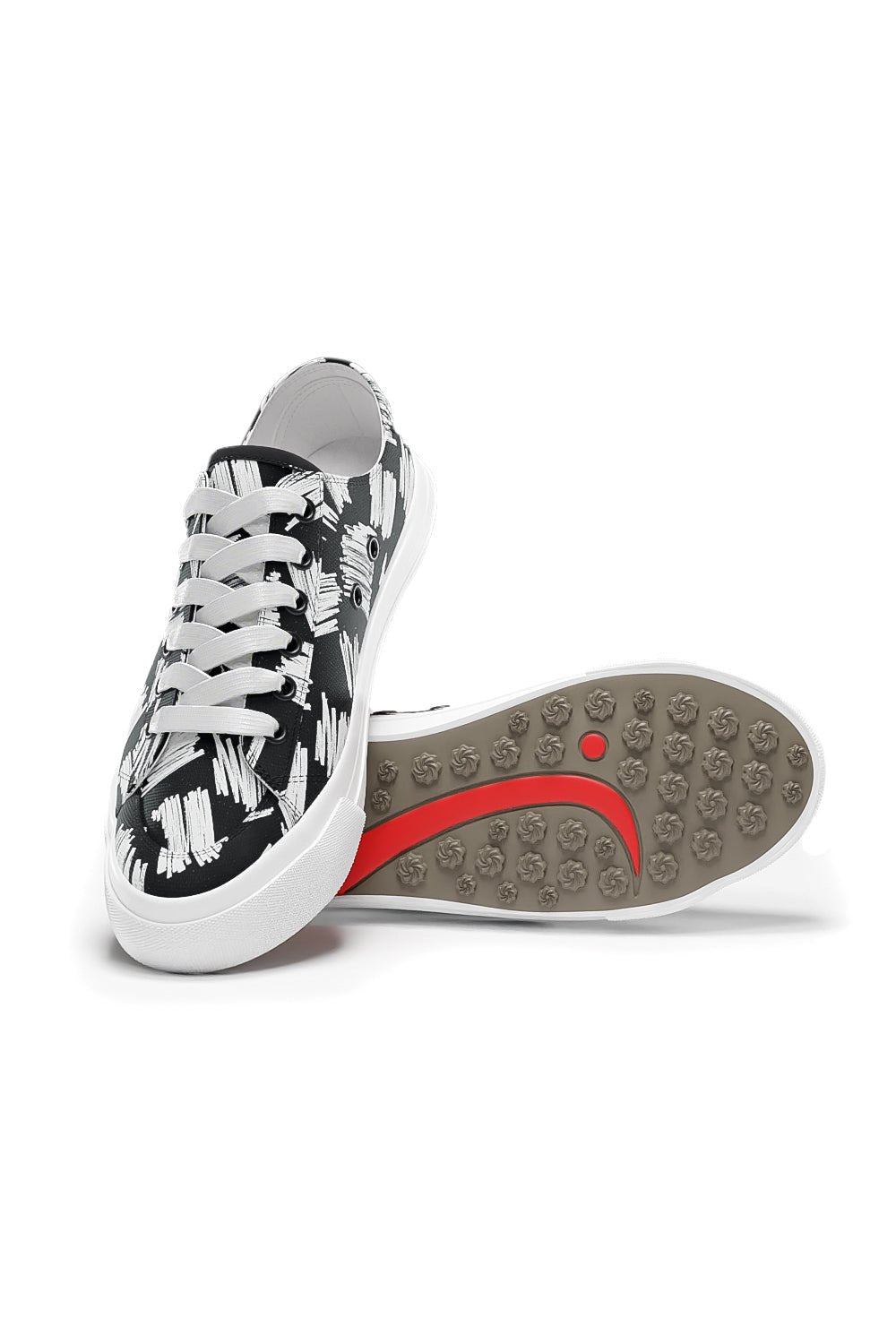 Spikeless Scribble Canvas Traveler Shoe - SwingDish Women&