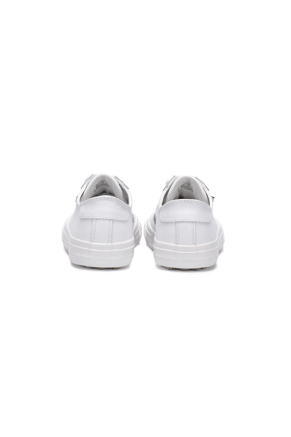 Spikeless White Leather Traveler Shoe - SwingDish